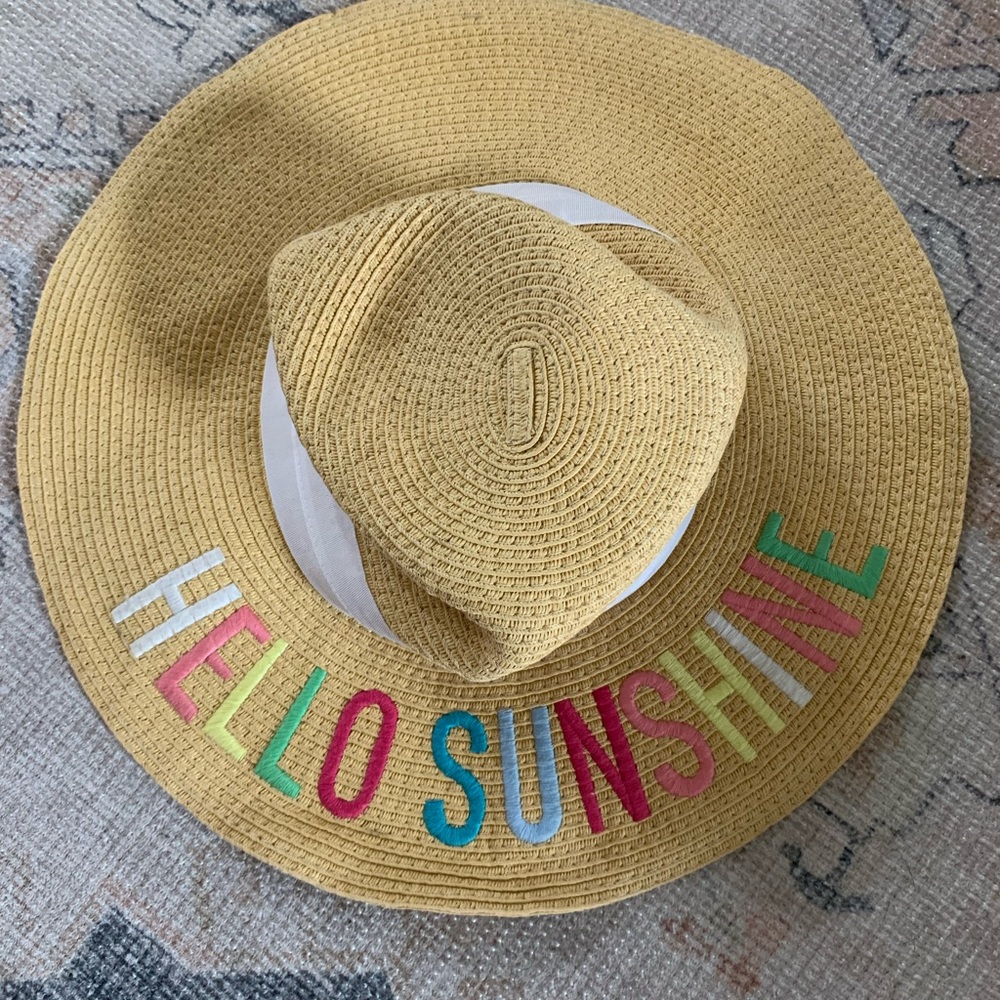 Hello Sunshine floppy hat!
